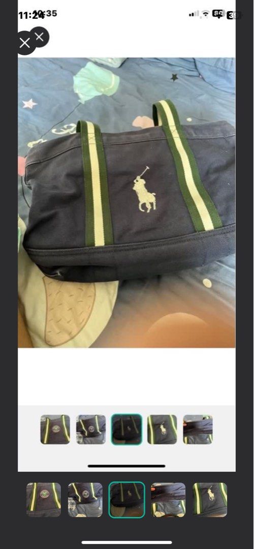 Authentic Polo Ralph Lauren Bag in excellent condition selling cheap (Category: Bags & Wallets) located in Singapore. Submitted by anilpol (Listing ID 1320088953, Image 3). Description: Bought for 300$ Selling only for 140$ Sms/watsapp 93862142.