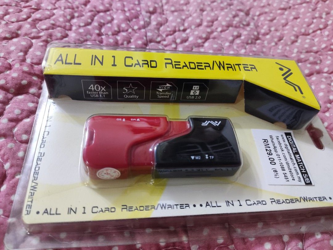 AVF ACR718 All in 1 CARD READER, Everything Else, Others on Carousell