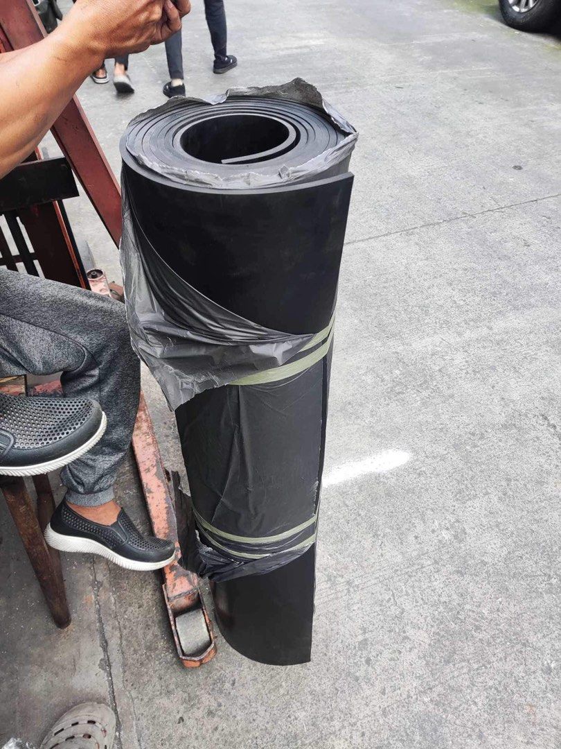 Black Rubber Gasket (Category: Construction & Building Materials) located in Manila. Submitted by joeyroque09 (Listing ID 1320138142, Image 2). Description: Black Rubber Gasket sheet.