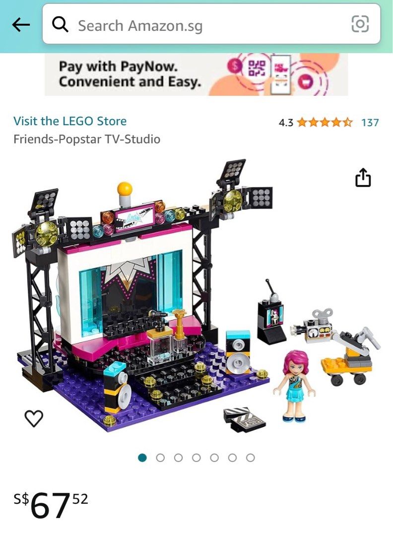 Lego friends tv studio outlet