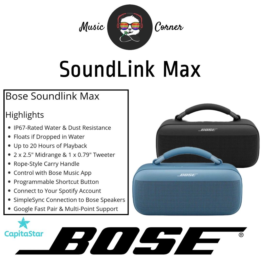 Bose SoundLink Max 美品　ほぼ新品　保証 Introducing SoundLink Max Bluetooth Speaker | Bose