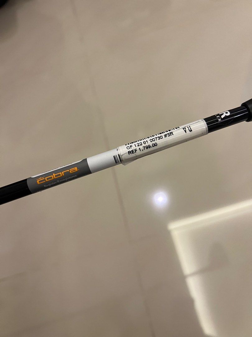 Bois Cobra Darkspeed X 15° 3 – Gaucher, Tête Seule – Excellent état (8.5/10)