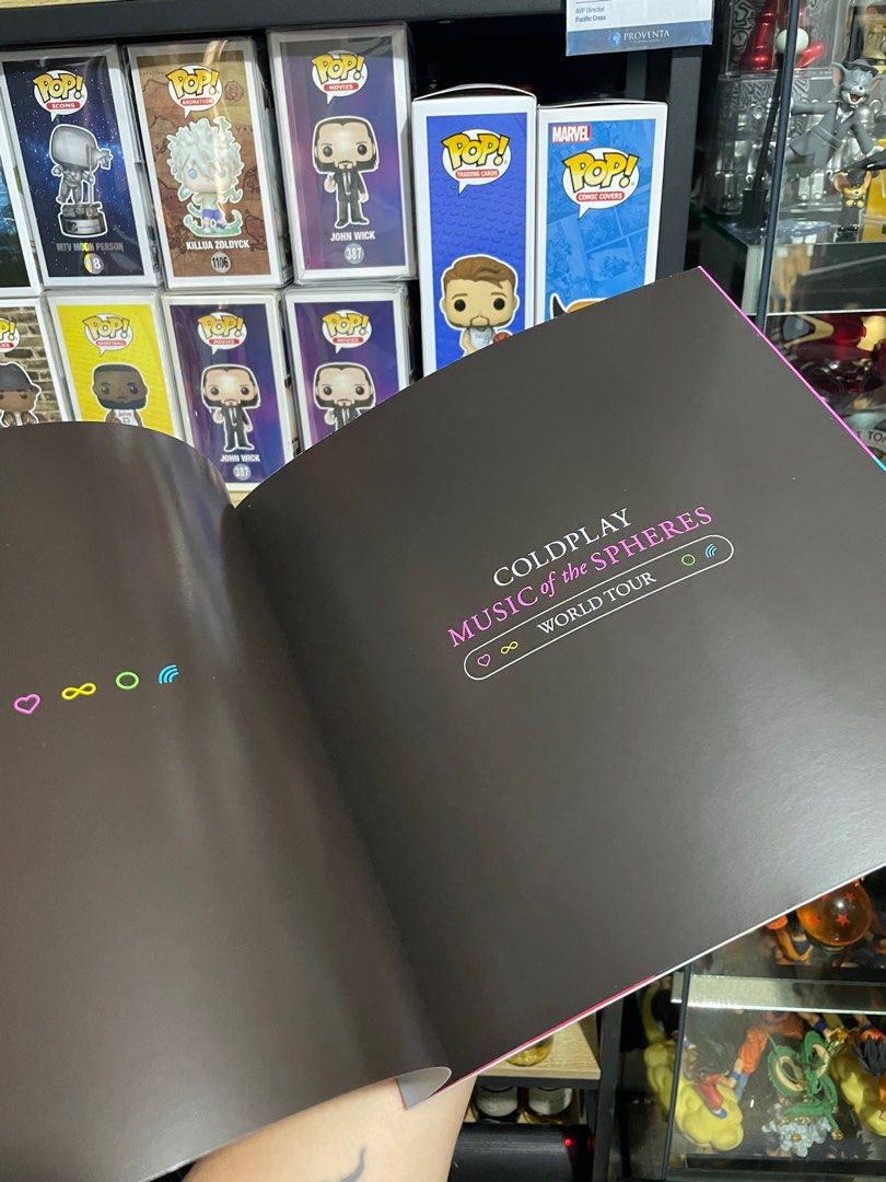 Coldplay Spheres Book from SG Concert (Category: Storybooks) located in Pasig City. Submitted by ajimenez (Listing ID 1320075289, Image 3). Description: Brand New from SG Concert of Coldplay. .