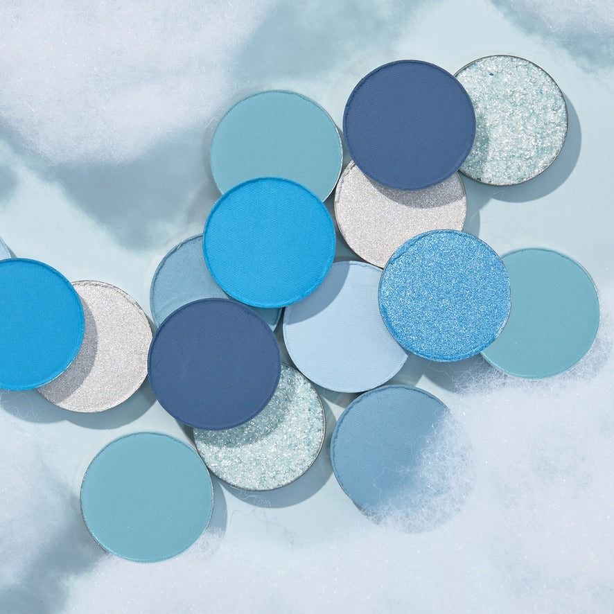 COLOURPOP ON CLOUD BLUE 9 PAN EYESHADOW PALETTE (Category: Makeup) located in Manila. Submitted by juanashopbies_ph (Listing ID 1320071479, Image 3). Description: COLOURPOP ON CLOUD BLUE 9 PAN EYESHADOW PALETTE Ice BB: matte pastel blue with silver flecks Blu Taffy: metallic iridescent icy blue Clear Skies: metallic icy sky blue Playin': matte true baby blue *Deee-light: Opal blue with rainbow glitter Bright Eyed: matte muted denim Luv Poem: matt