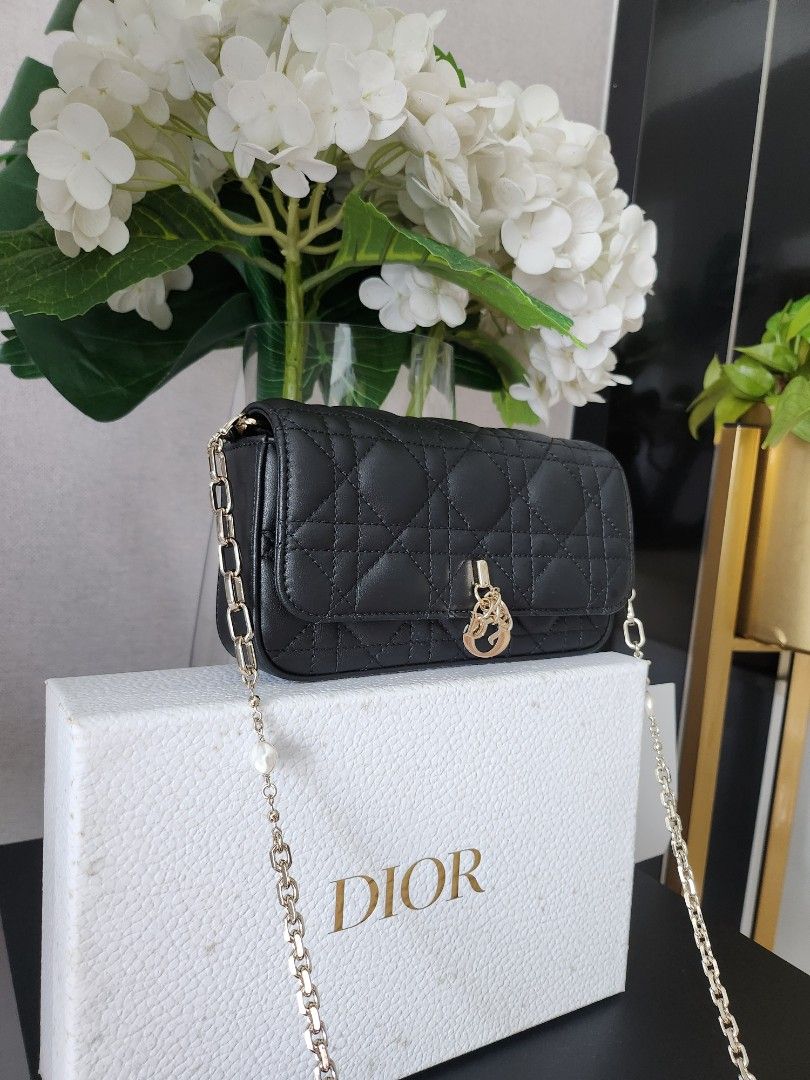 Dior talk phone pouch, Luxury, Bags & Wallets on Carousell