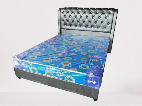 Divan Bed PVC Bed Katil Queen Size, Furniture & Home Living, Furniture ...