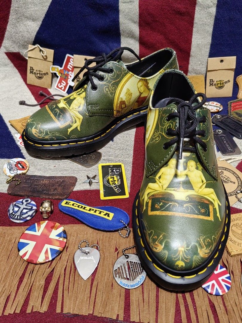 Dr. martens men's 1461 di paolo boots on sale