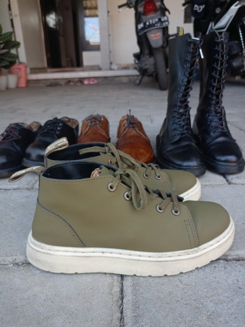 Dr.Martens Baynes Ajax Green size 38 39 Fesyen Wanita Sepatu di Carousell