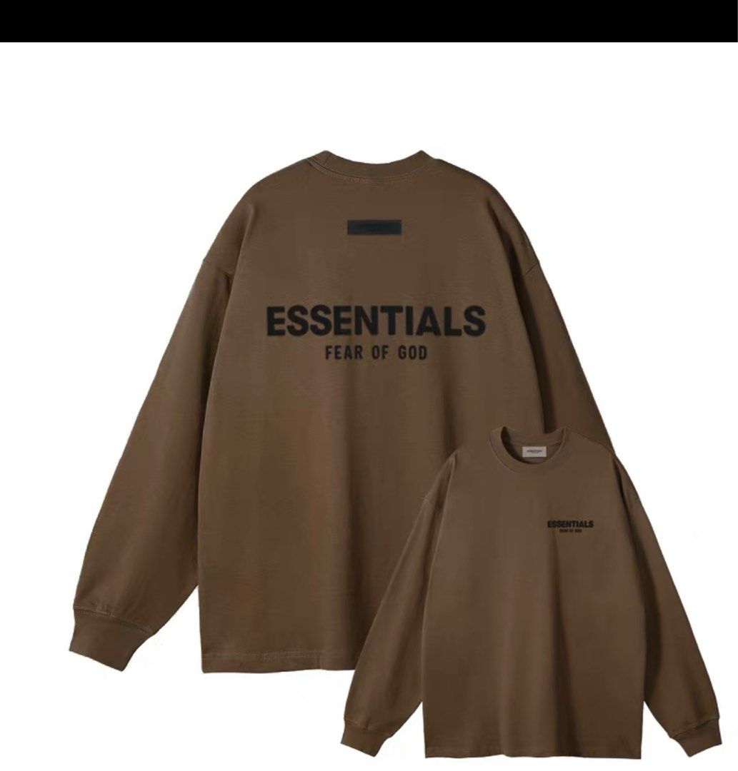 Essential tee （分類：運動服裝）位於 Hong Kong。 由 hasnainn 提交（商品編號 1320182869，圖片 4）。簡介： Long sleeve essential shirt dm me for more info。