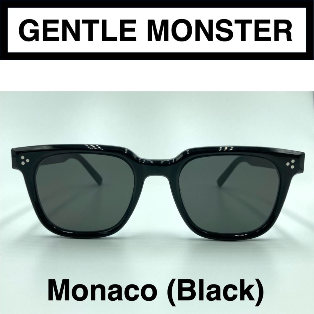 Gentle Monster Monaco (Black) Sunglasses, Men's Fashion, Watches