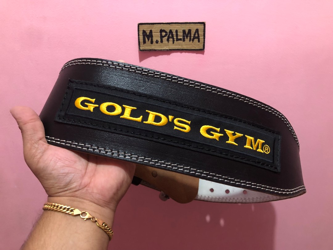 Gold's gym belt discount