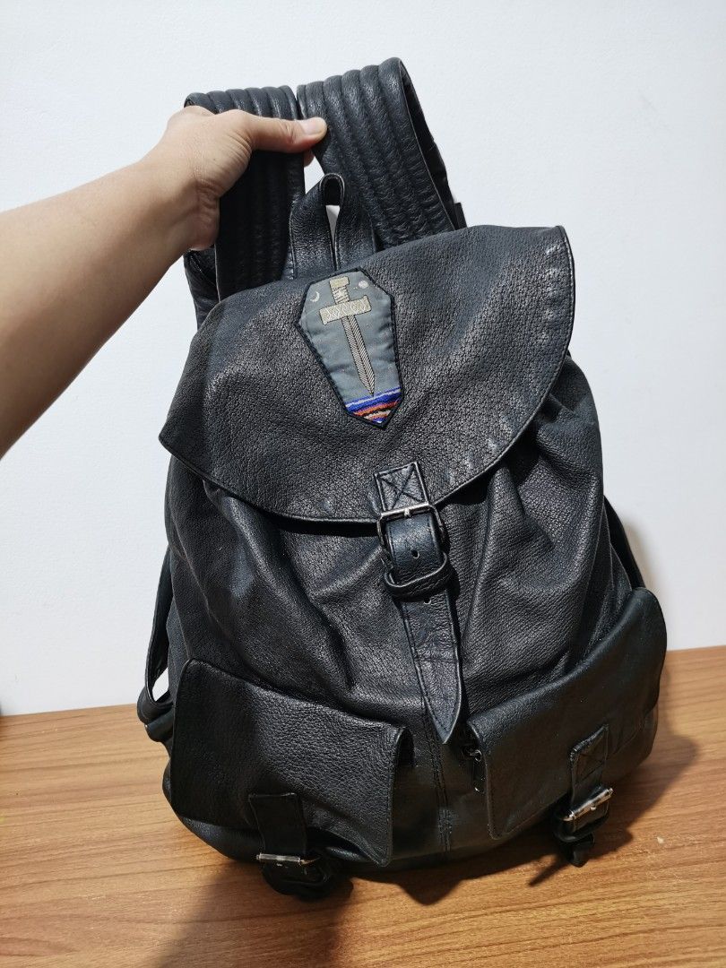 Jopej leather backpack Men s Fashion Bags Backpacks on Carousell