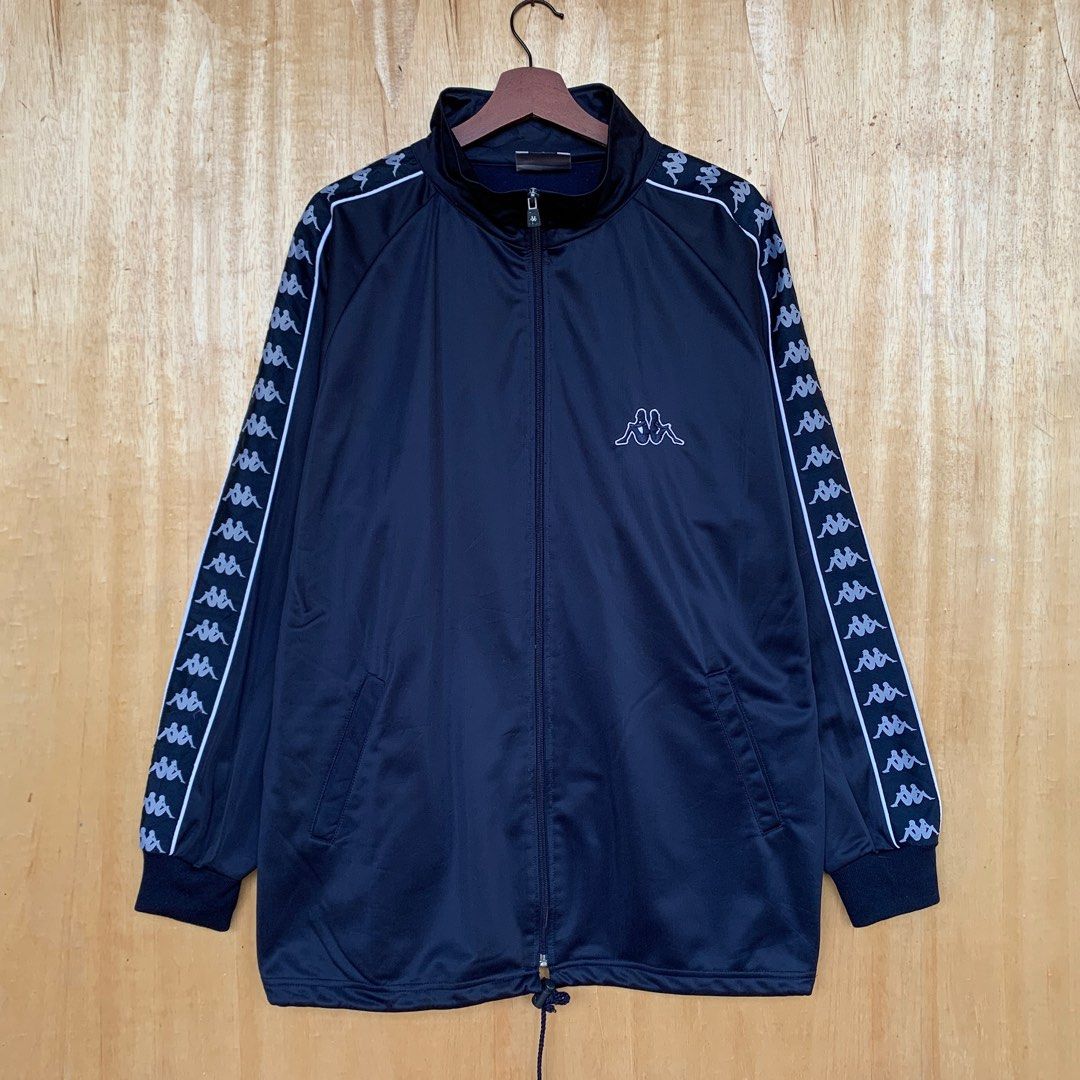 Kappa Side Tape Track Top Sweater Jacket