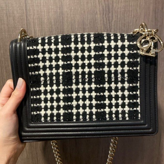 Kate Spade Reese Park Tweed Marci Shoulder Bag