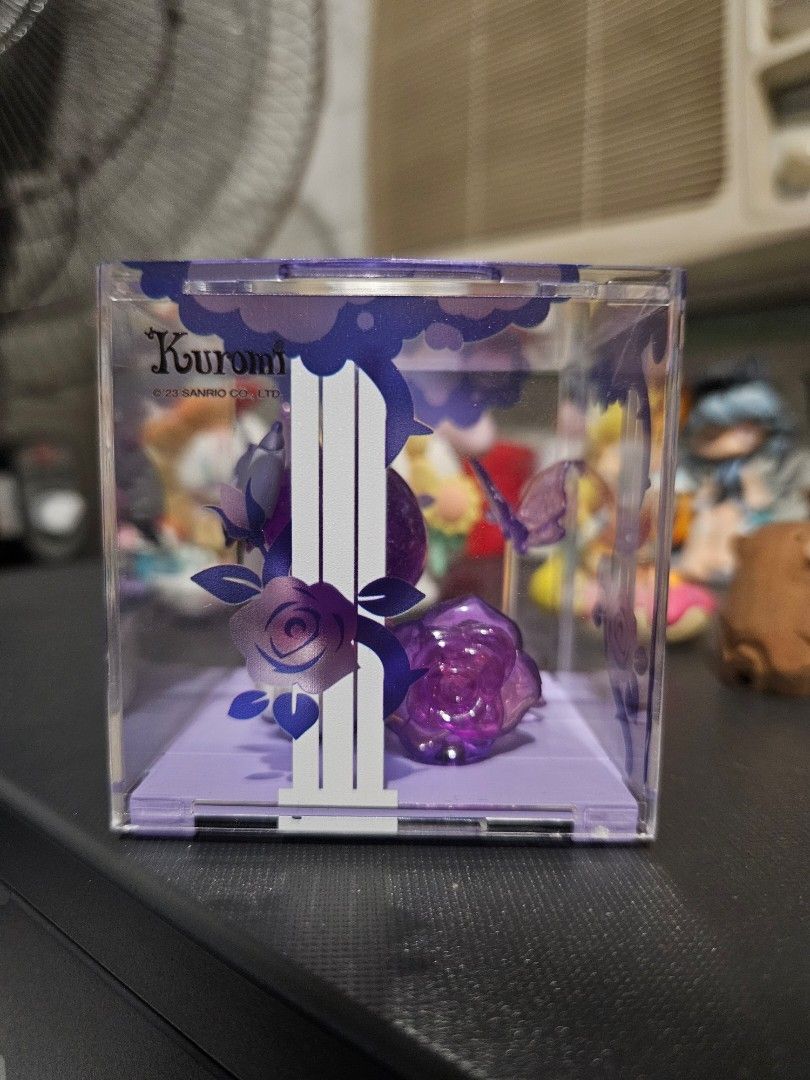 Kuromi sanrio blind box (Category: Designer & Blind Box Toys) located in Valenzuela. Submitted by itemsforless22 (Listing ID 1320196049, Image 2). Description: bought from vietnam has its own case. Pwede tawaran if bibili pa ng other items. Sparkly si kuromi buyer pays shipping fee thank you! ♡.