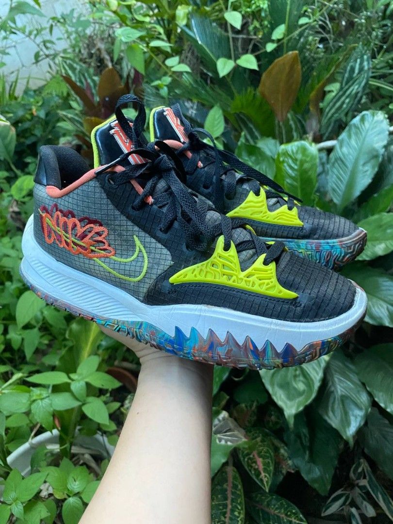 Kyrie 5 black blue orange sale