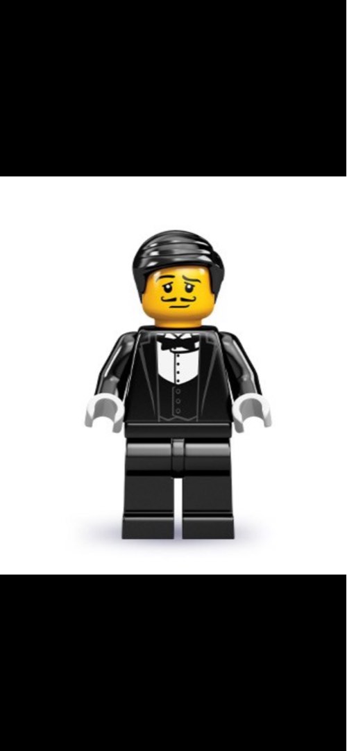 Lego 71000 Waiter Series 9 Minifigure Hobbies Toys Toys Games on Carousell