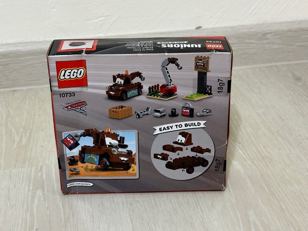 Lego Juniors Disney Mater s Junkyard Hobbies Toys Toys Games on Carousell