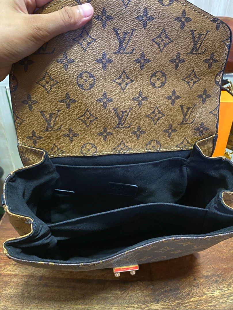 LV Hand bag with sling (Category: Luxury Bags & Wallets) located in Agoo. Submitted by geli_closet (Listing ID 1320149985, Image 3). Description: • Once used only 🏠 Loc: Agoo, La Union 💰Payment first via Gc**h 📦 For shipping outside La Union via Regular SF (J&T).