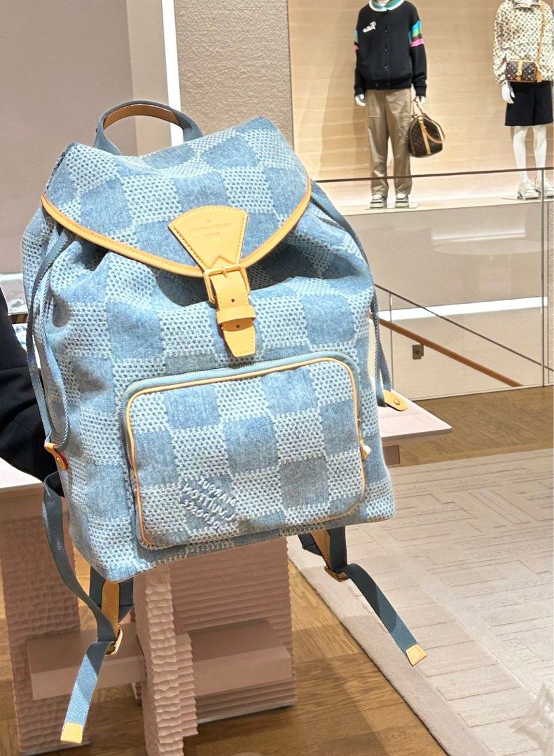 LV LOUIS VUITTON Montsouris Backpack Pharrell Williams Damier 