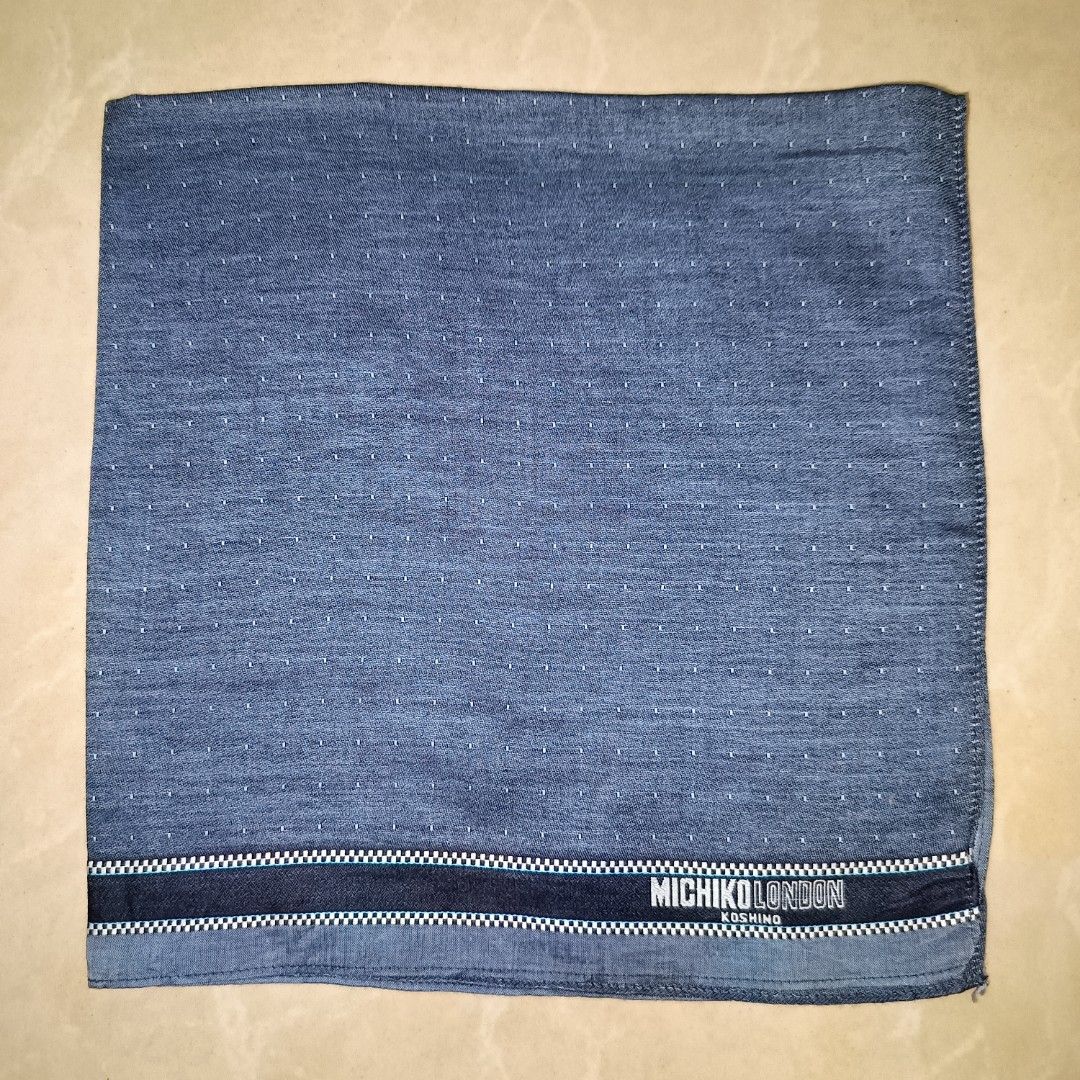 MICHIKO LONDON HANDKERCHIEF (Category: Towels, Napkins & Holders) located in Cagayan de Oro. Submitted by mmmdshop (Listing ID 1320203929, Image 1). Description: Large face towel 14x14 from Japan slightly used to good as new. JAPAN SOURCE. CHECKOUT OUR FB PAGE "HOUSE OF SCARVES COLLECTION"..