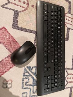 Microsoft keyboard and mouse