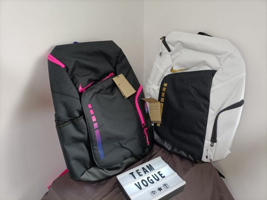 Nike elite hoops Kay yow Nike elite backpack Nike Kay yow bag Nike hoops elite.nike backpack. Badminton racket.basketball bag. School bag. Capacity 32L. Men s Fashion Bags Backpacks on Carousell