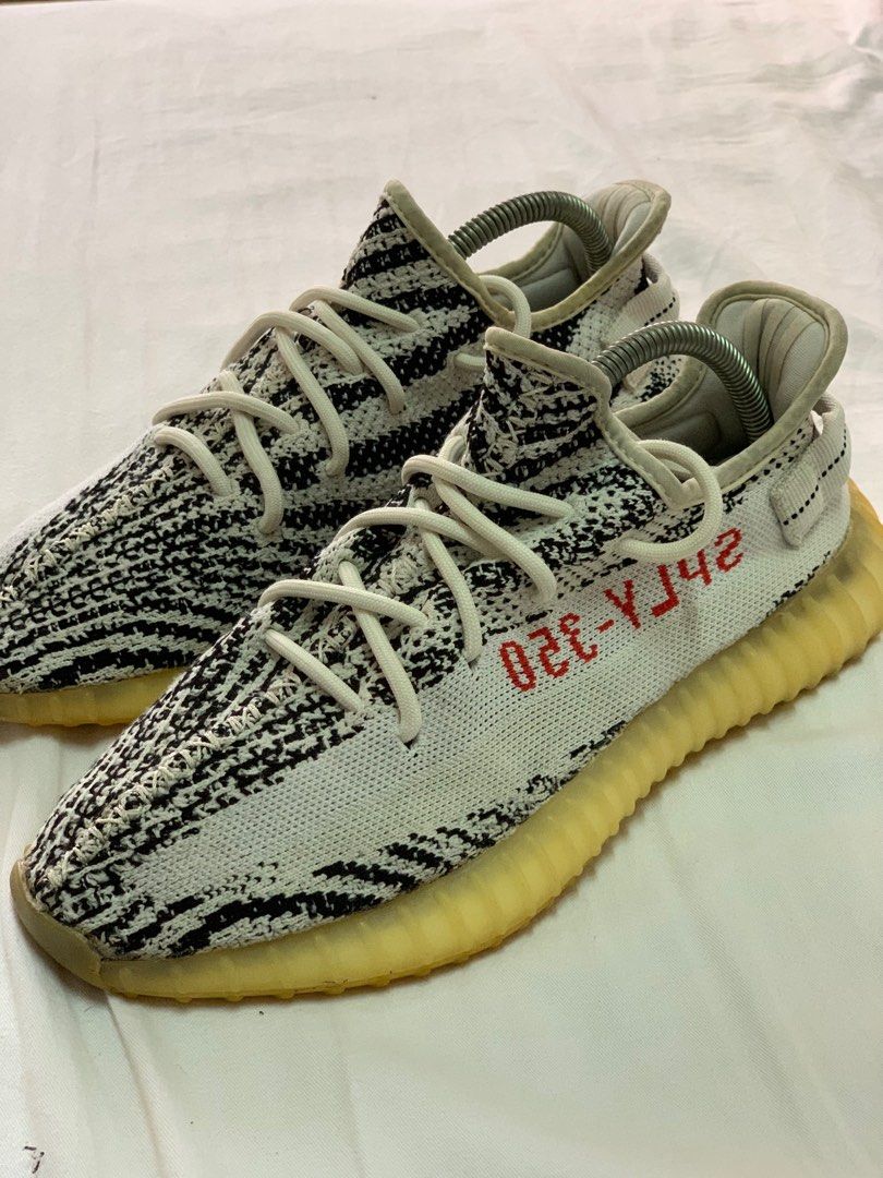 ADIDAS YEEZY BOOST 350 V2 ZEBRA 8uk 26.5cm, Men