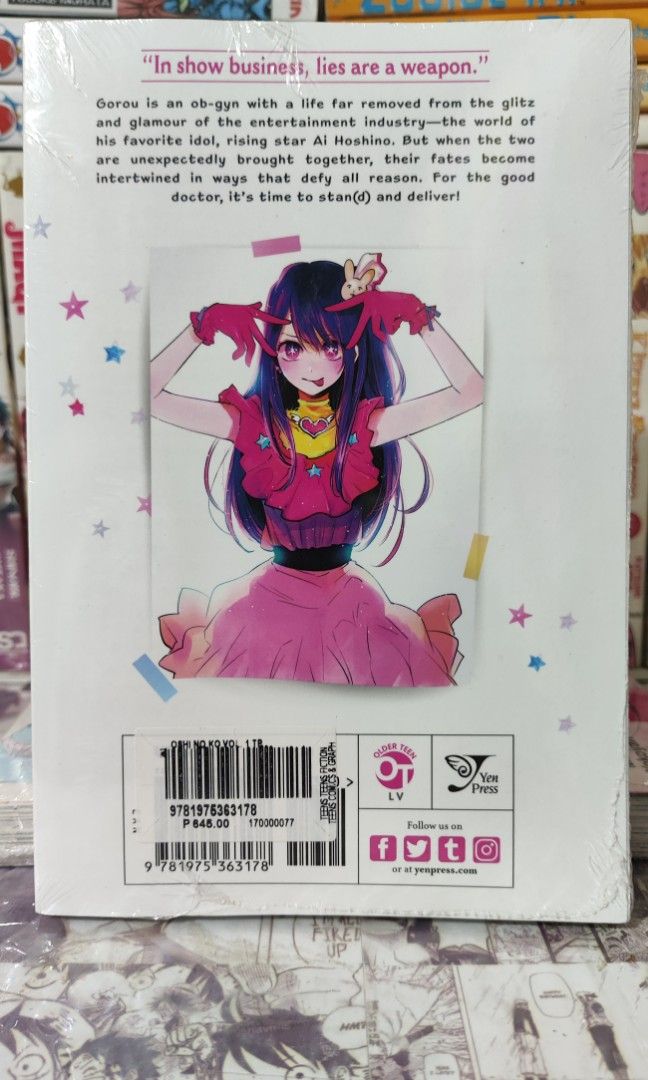 Oshi no Ko Volumes 1-2 SET (Category: Comics & Manga) located in Majayjay. Submitted by ichigos_shop (Listing ID 1320126344, Image 3). Description: Brand New Condition All Sealed No Break SET Shipping: LBC COP & J&T You can ask me for pictures regarding the condition of the books. Thank you.