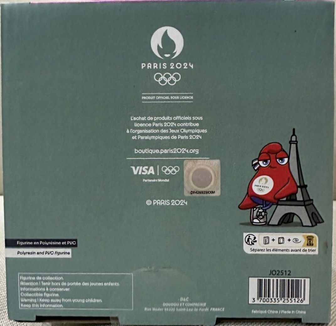 Paris Olympic 2024 Official Merchandise, Hobbies & Toys, Collectibles