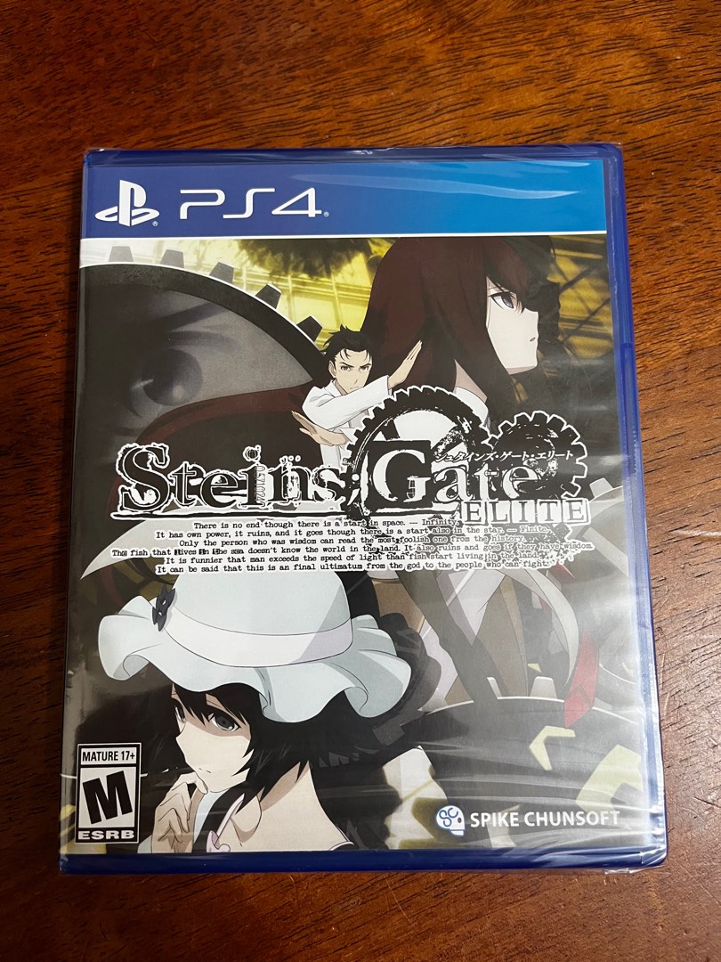 Jeu PS4 Steins Gate O - 1ère édition FR - Très Bon état - Compatible PS5 - Version Anglaise