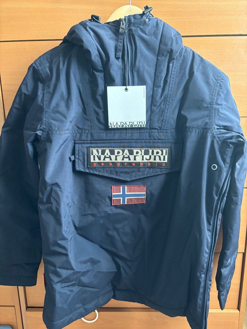 BNWT Napapijri Rainforest women s winter jacket Bleu marine navy in XS UK6 8 Women s Fashion Coats Jackets and Outerwear on Carousell