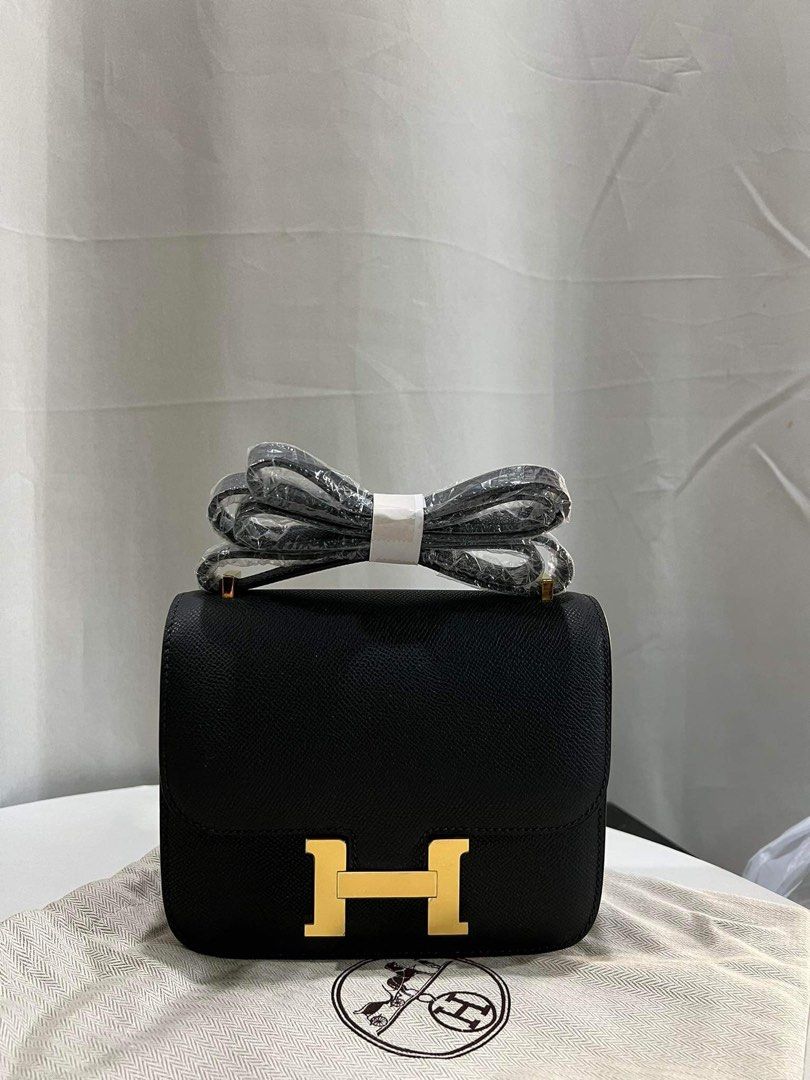 Hermes constance black gold shop