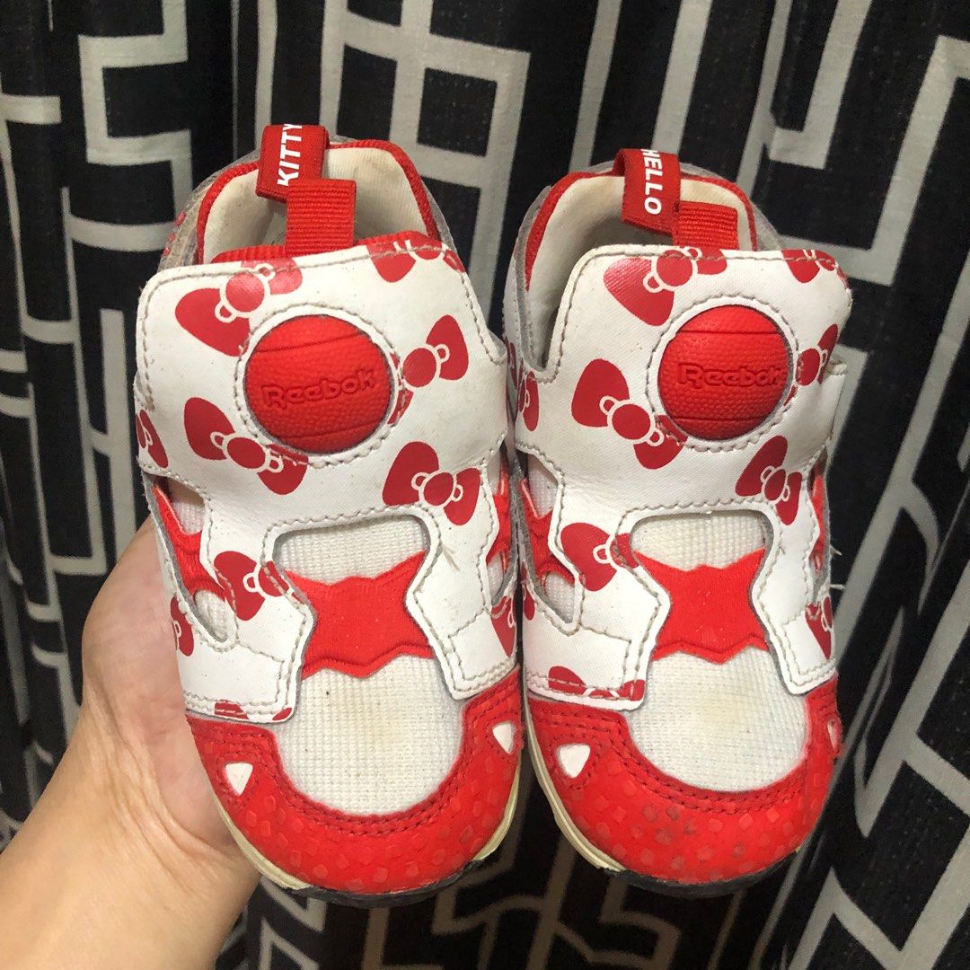 SALE SALE REEBOK SANRIO X INSTAPUMP FURY KIDS HELLO KITTY TODDLER SHOES Babies Kids Babies Kids Fashion on Carousell