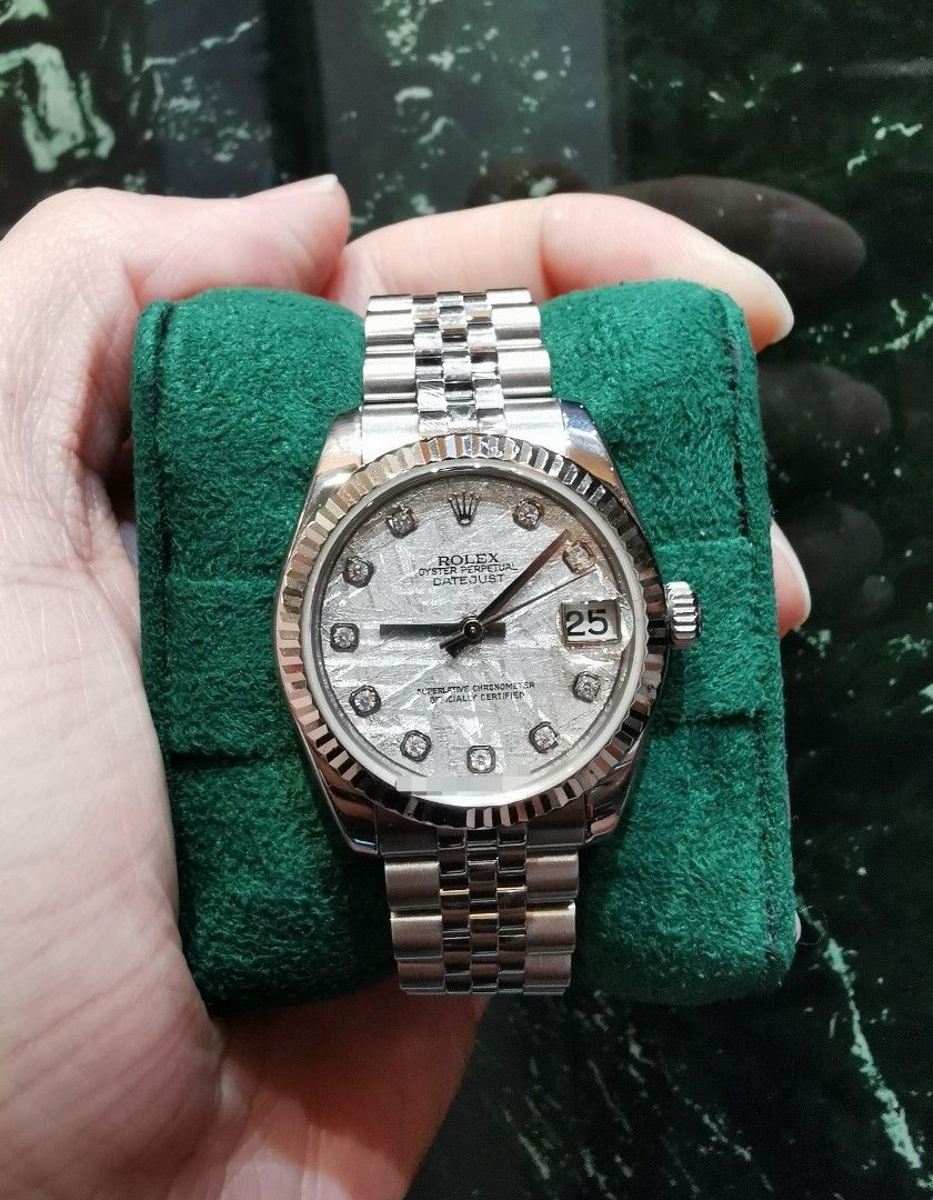 Rolex datejust 31 meteorite top