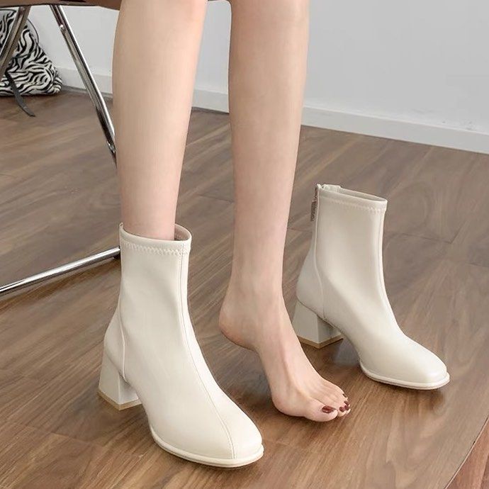 Low heeled boots sale outlet