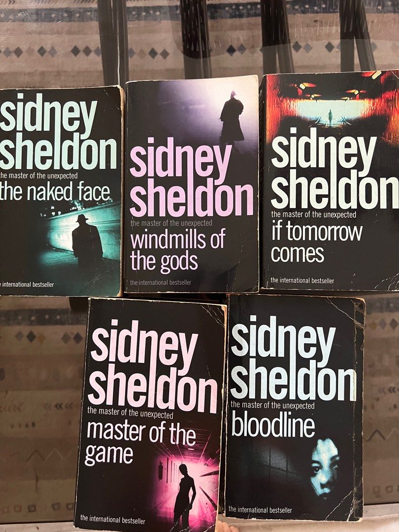 Sidney Sheldon Book Collection, Hobbies &amp; Toys, Books &amp; Magazines ...