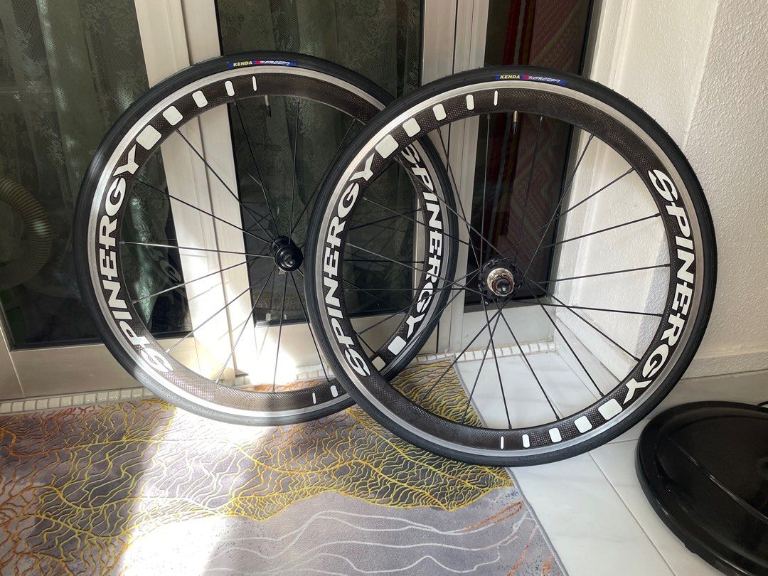 Spinergy 650c Road Wheelset Sports Equipment Bicycles Parts Parts Accessories on Carousell