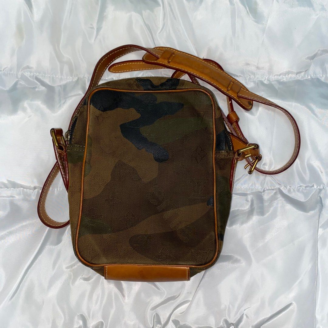 SUPREME X LV DANUBE CAMOUFLAGE SLING BAG