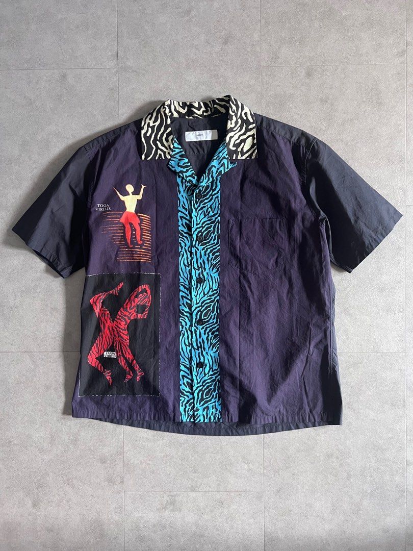 トップス TOGA VIRILIS Cotton Embroidery S/S shirt TOGA VIRILIS(トーガ ビリリース)のCotton Embroidery S/S shirt