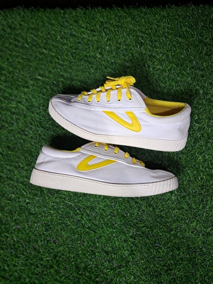 Tretorn yellow sneakers cheap
