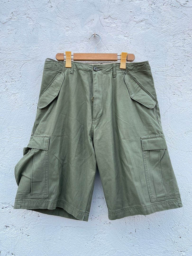 Vintage US Army Military Cargo Shorts Men s Fashion Bottoms Shorts on Carousell