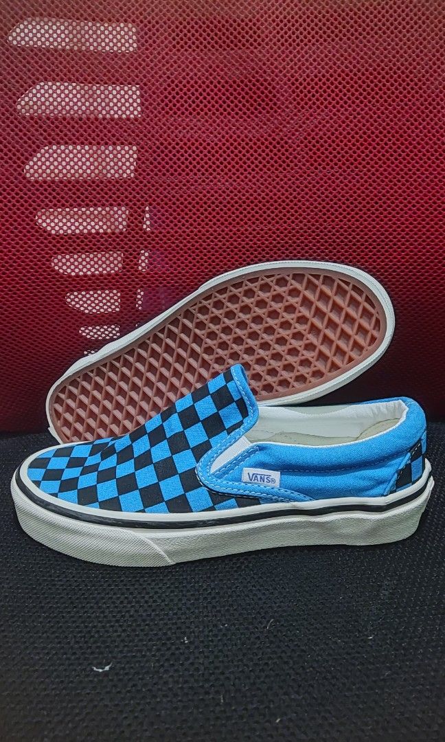 Vans Classic Slip-On 98 DX Anaheim Factory, Blue Neon