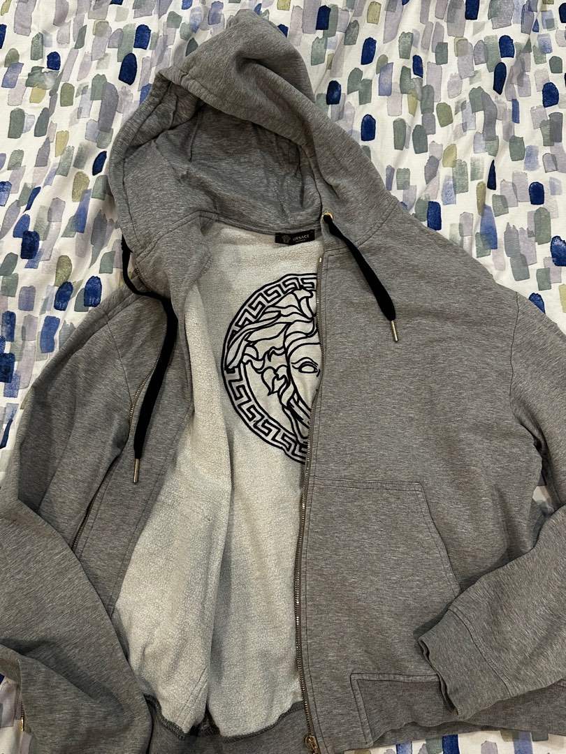 Versace gym hoodie on sale