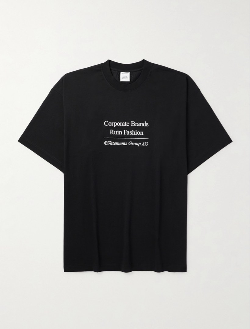 Vetements tee outlet