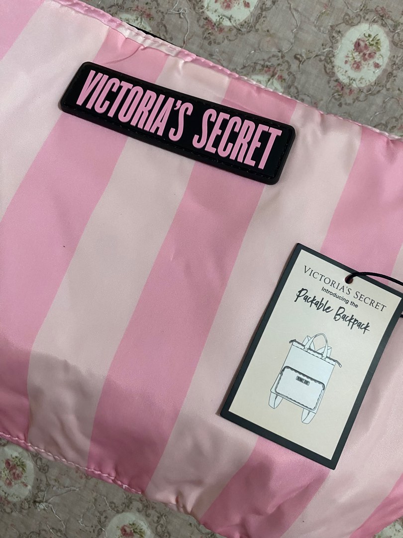 Victoria Secret Packable Backpack Women s Fashion Bags Wallets Backpacks on Carousell