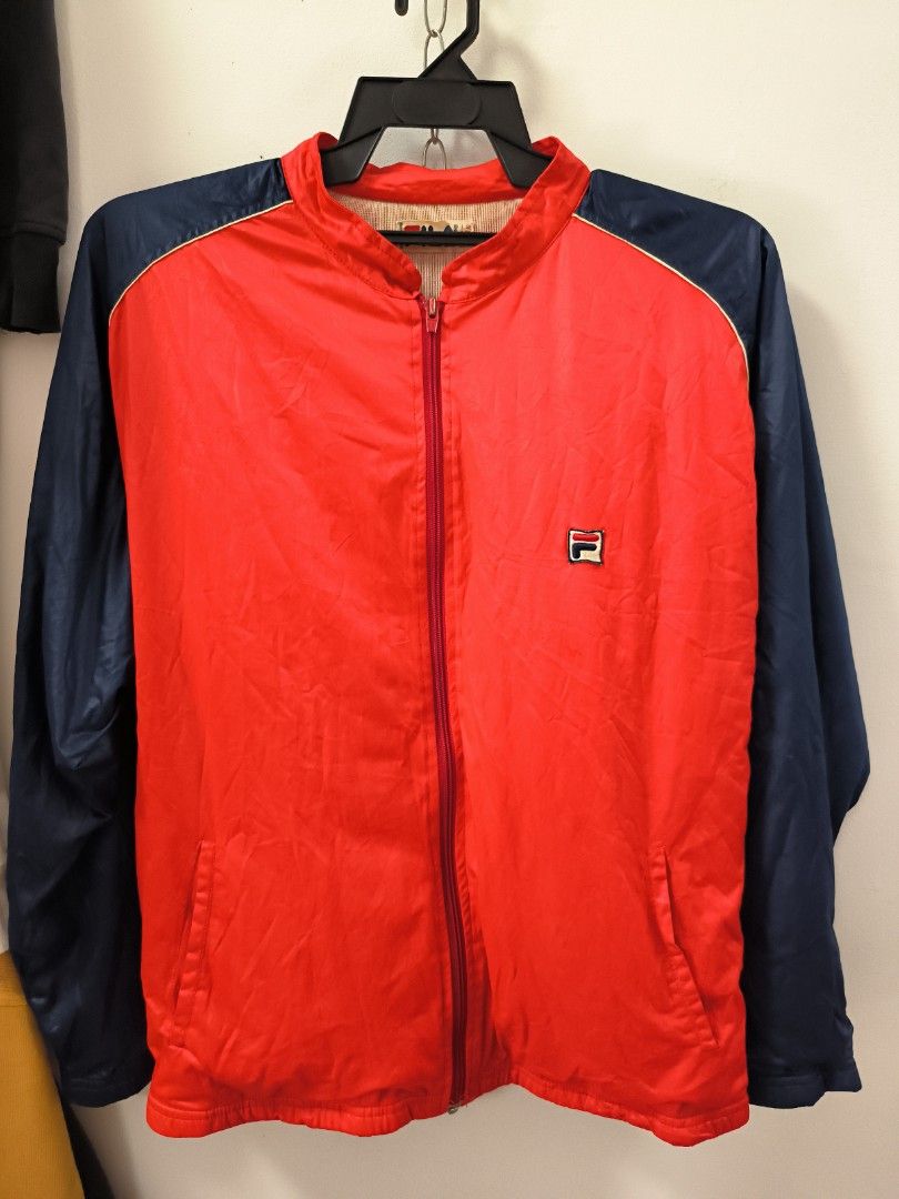 VINTAGE 80 S FILA SOFT JACKET