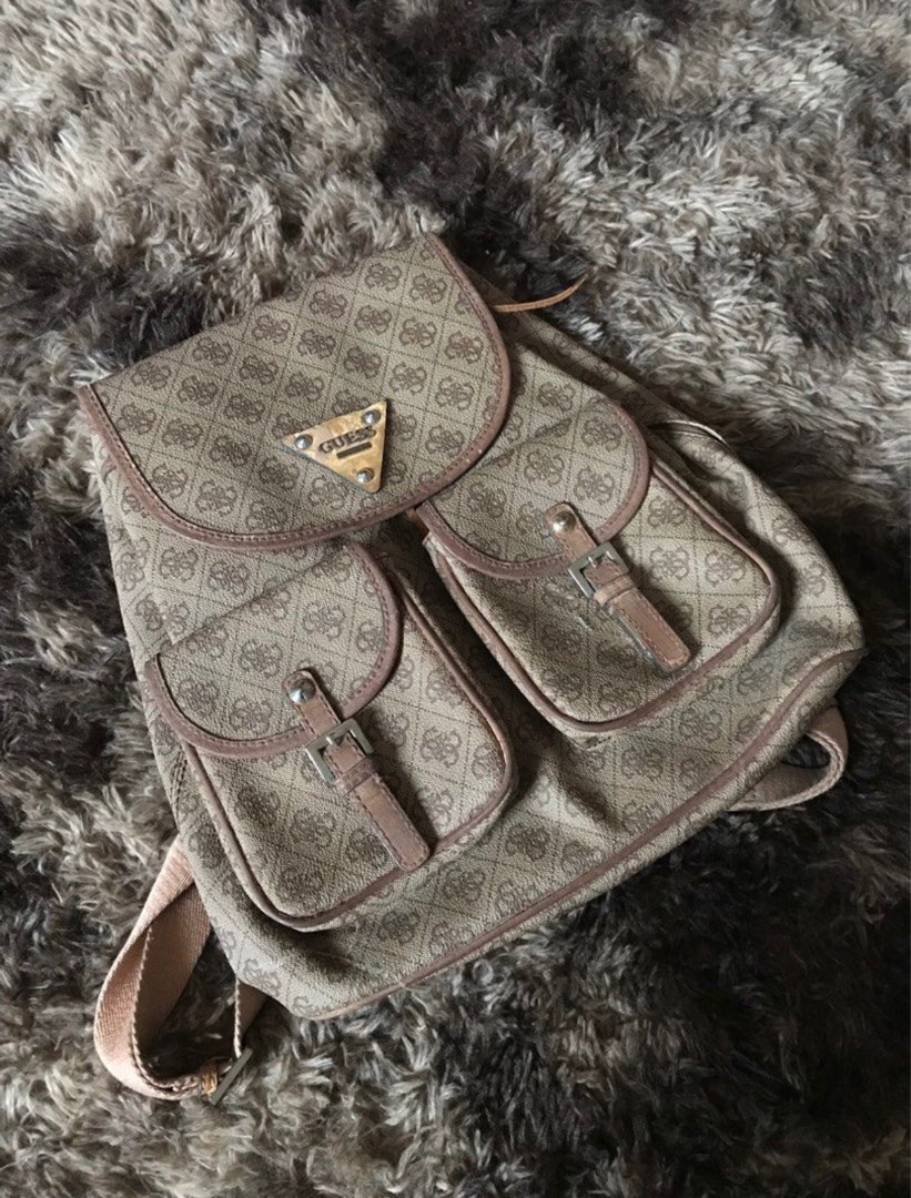 Vintage Guess Backpack Brown