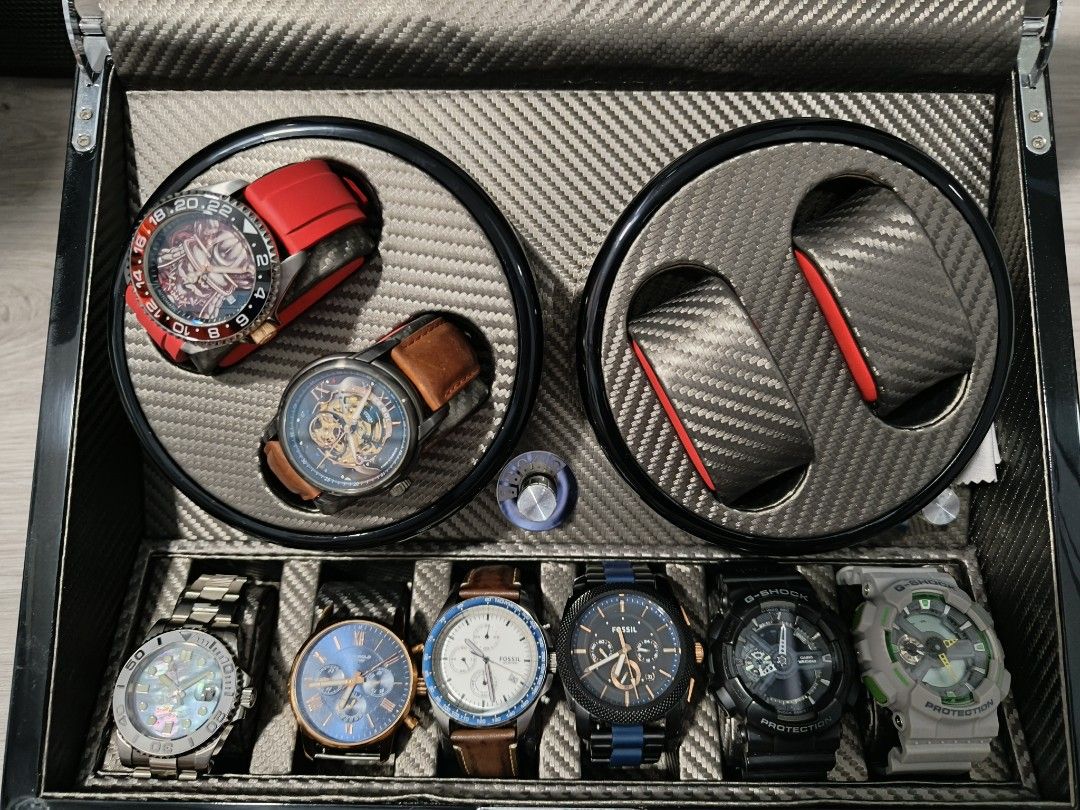 Fossil watch winder clearance