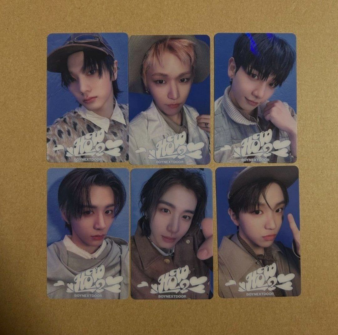 BOYNEXTDOOR WHY WEVERSE JAPAN トレカ 6枚セット